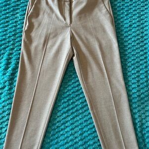 Talbots Women's Tan Hampshire Ankle Pants – Size 14 (Misses)